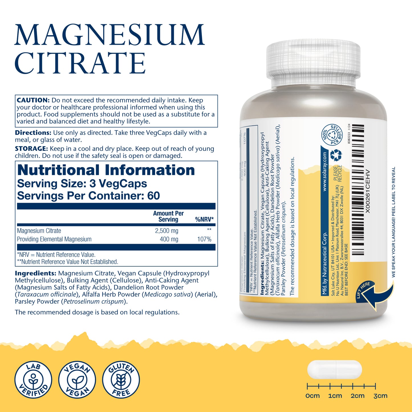 Magnesio Citrato 400mg