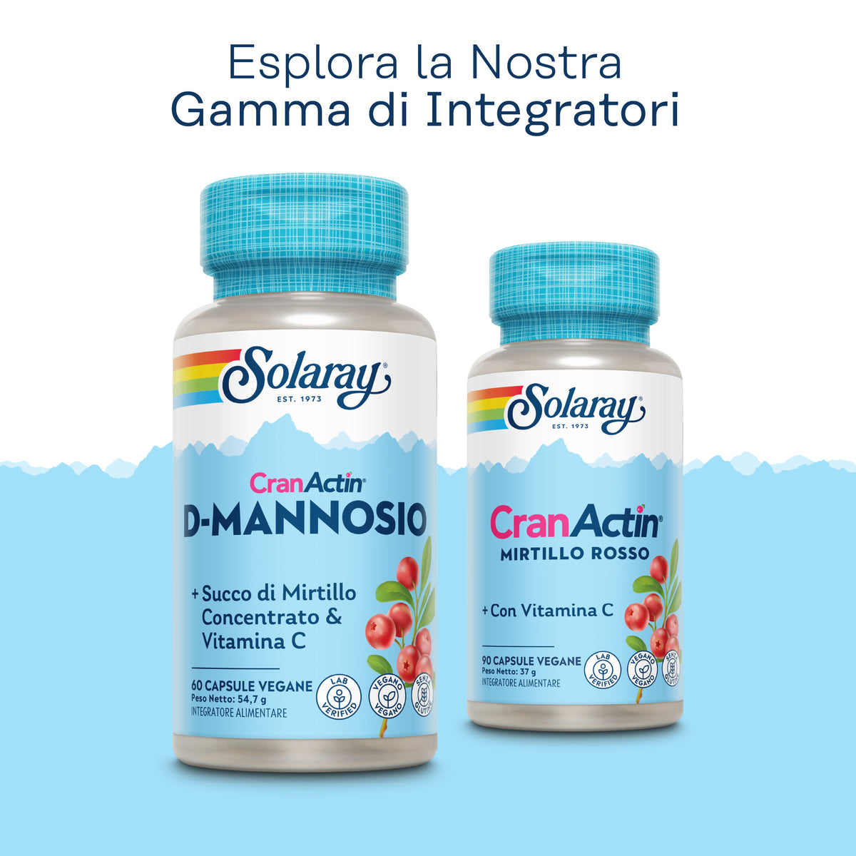 D-Mannosio e Mirtillo Rosso