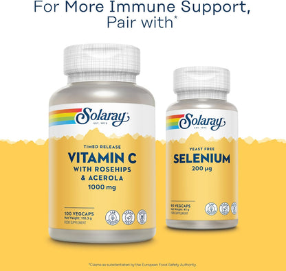 Vitamina C 1000 mg con rosa canina