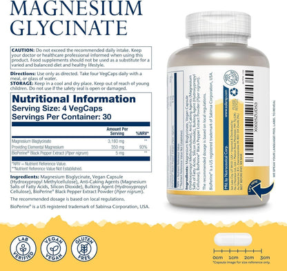 Glicinato di magnesio 350 mg