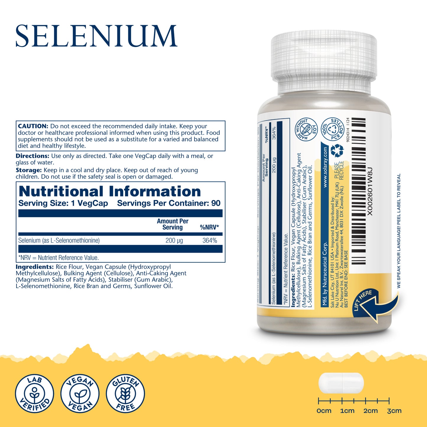 Selenio 200 mcg